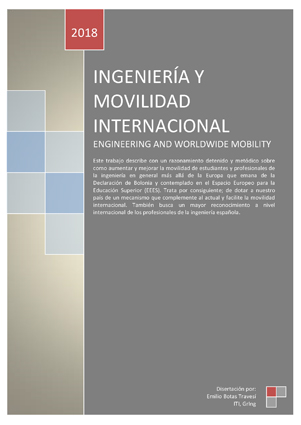 Documento de Ingeniería y Movilidad Internacional