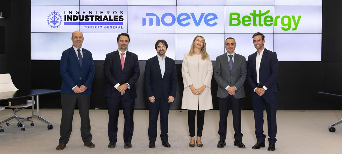 El Consejo General de Colegios Oficiales de Ingenieros Industriales, Moeve y Bettergy agilizarán la generación de Certificados de Ahorro Energético (CAE)