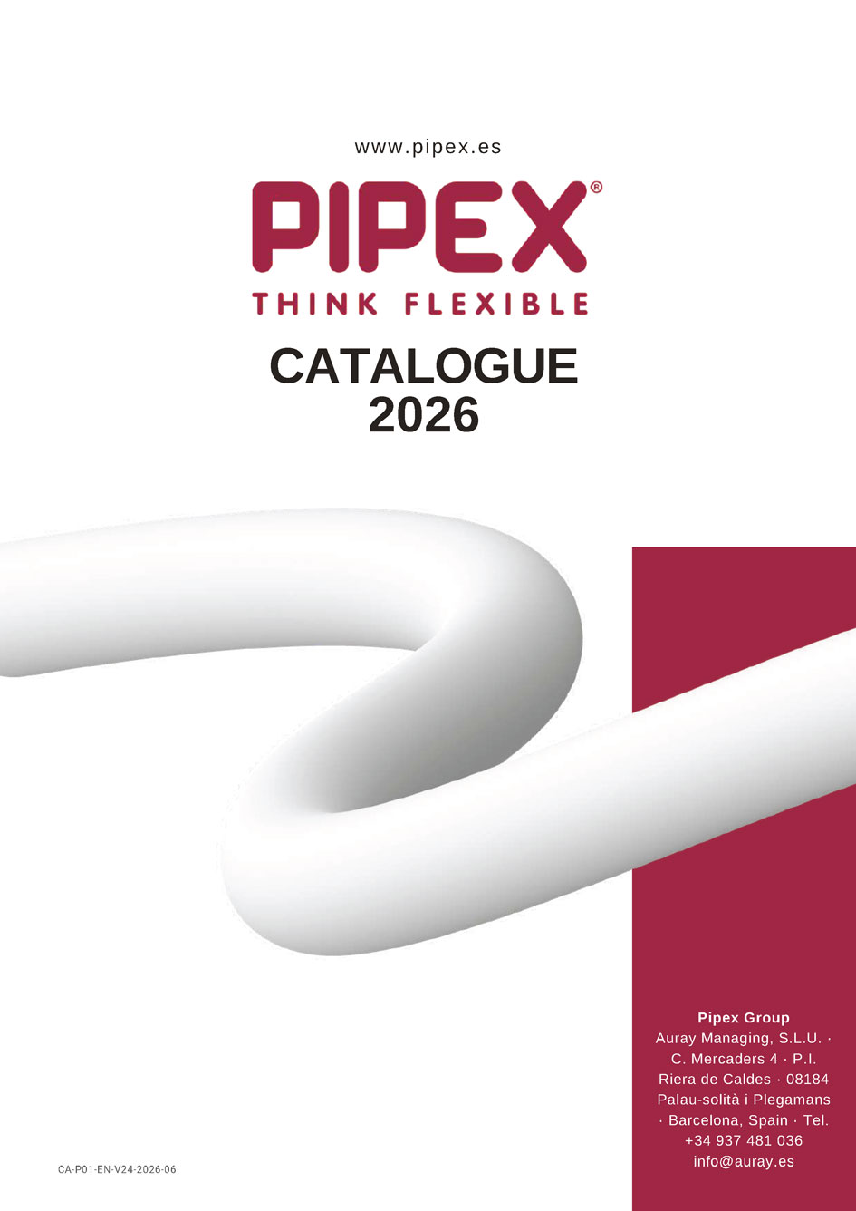 Catalogo de Pipex. Clima y fontanería