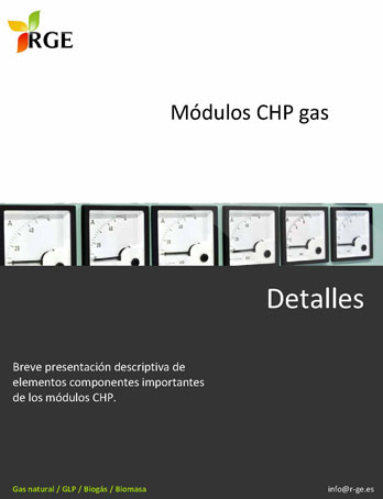 Documento de RGE. Módulos CHP gas