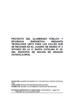Documento de Proyecto Alumbrado